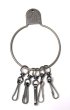 画像1: 【2月28日まで期間限定20%OFF】GARA　LOOP KEY　SILVER (1)