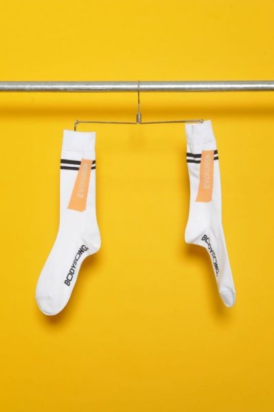 画像1: 【2月28日まで期間限定20%OFF】BODYSONG.　SOCKS!!!　EVERGREEN (1)