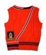 画像2: 【2月28日まで期間限定50%OFF】TENDER PERSON　CROSS KNIT VEST ORANGE (2)