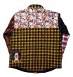 画像2: 【2月28日まで期間限定50%OFF】TENDER PERSON　QUILTING SHIRT JACKET 2MIX-B(YELLOW TONE) (2)