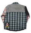 画像2: 【2月28日まで期間限定50%OFF】TENDER PERSON　QUILTING SHIRT JACKET 1.MIX-A(GREEN TONE) (2)