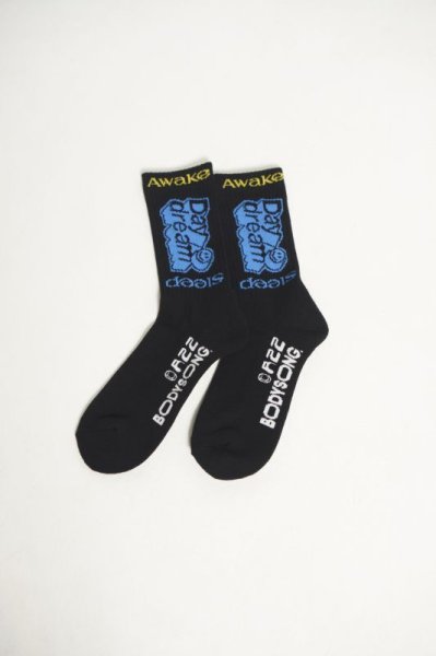 画像1: 【2月28日まで期間限定20%OFF】BODYSONG.　SOCKS!!!　DAYDREAMB (1)