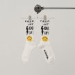 画像1: 【2月28日まで期間限定20%OFF】BODYSONG.　SOCKS!!!　FREEDJ White (1)