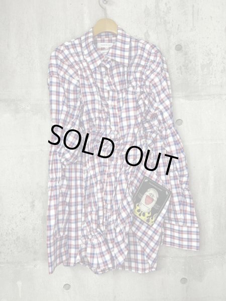 画像1: 【2月28日まで期間限定50%OFF】TENDER PERSON GATHER SHIRT RED (1)