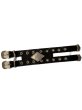 画像1: 【2月28日まで期間限定20%OFF】el conductorH　DOUBLE BUCKLE LEATHER BRABELT　BK (1)