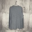 画像3: 【2月28日まで期間限定40%OFF】Azuma KURT’S BORDER L/S T-SHIRT BLUE (3)