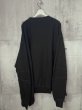 画像3: 【2月28日まで期間限定40%OFF】Azuma GHOST CLOTH SWEATSHIRT BLACK (3)