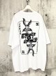 画像3: 【2月28日まで期間限定40%OFF】KIDILL KL763 SHORT SI FEVE WIDE TEE COLLAB WITH DC SHOES JOKER／WHITE (3)