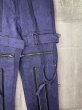 画像4: 【2月28日まで期間限定40%OFF】KIDILL KL772 ZIP DENIM PANTS CHEMICAL WASH PURPLE CHEMICAL (4)