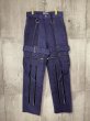 画像2: 【2月28日まで期間限定40%OFF】KIDILL KL772 ZIP DENIM PANTS CHEMICAL WASH PURPLE CHEMICAL (2)