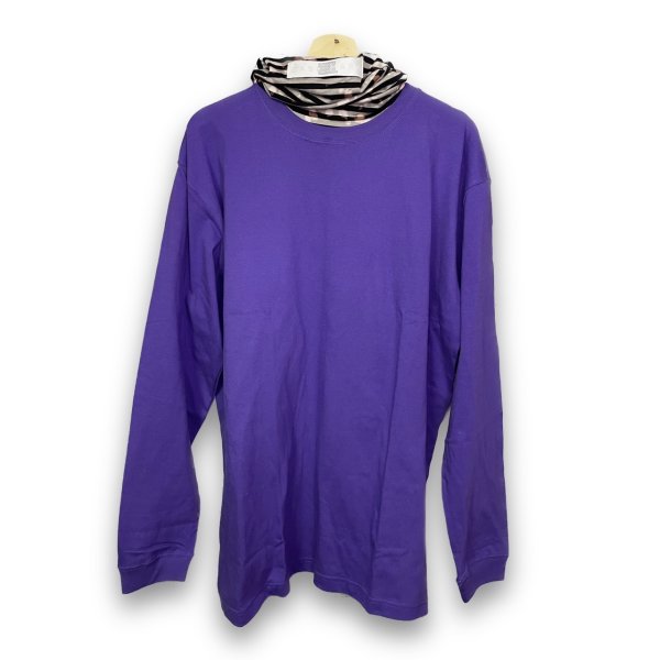 画像1: 【2月28日まで期間限定40%OFF】BASEMARK　Hoodie Tops　Purple (1)