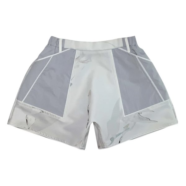 画像1: 【2月28日まで期間限定30%OFF】BALMUNG グラフィックショーツ　Mist White (1)