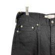 画像3: 【2月28日まで期間限定40%OFF】Azuma KURT'S WIDE JEANS (ONE WASH) BLACK (3)