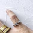 画像5: 【2月28日まで期間限定20%OFF】GARA　STAINLESS BONE RING&CHOKER　SILVER (5)