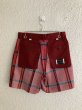 画像2: 【2月28日まで期間限定40%OFF】JUVENILE HALL ROLLCALL　2004 INSIDEOUT RB SHORTS  RED (2)