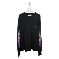 el conductorH × boys in the band　FLAME PATTERN LONGSLEEVE T-SHIRT　PPL