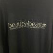 画像4: 【2月28日まで期間限定30%OFF】beauty:beast　DARK KNIGHT CREWNECK SWEAT SHIRT　BLACK (4)