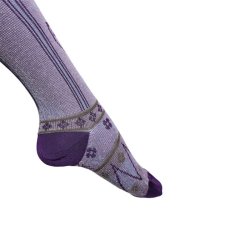 画像3: rurumu: 24SS witch craft high socks  purple