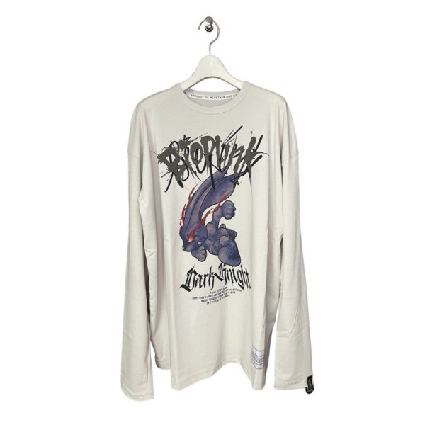 画像1: beauty:beast　DARK KNIGHT L/S TEE　GRAGE (1)