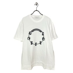 画像1: Azuma.　24AH-CS-06 TAMBOURINE T-SHIRT　WHITE