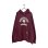 画像1: el conductorH　PD24MC02 SOURVENIR HOODIE 'ROSE　MAROON (1)