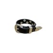 画像5: 【2月28日まで期間限定20%OFF】el conductorH　LEATHER TRAPEZOID STUDS BRACELET　BK (5)