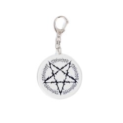 画像1: el conductorH 　PD24MAC01 ACRYLIC KEYCHAIN 'PENTAGRAM　CLEAR