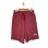 画像1: el conductorH　PD24MP01 COTTON DESTROYED SHORTS　MAROON (1)