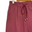 画像3: 【2月28日まで期間限定30%OFF】el conductorH　COTTON DESTROYED SHORTS　MAROON (3)