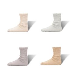 画像1: decka　Organic Pile Socks | Split Toe