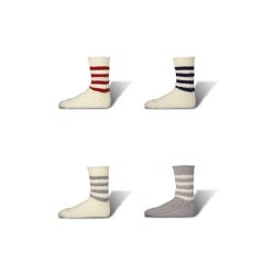 画像1: decka　Heavyweight Socks | Stripes | 1rd Collection