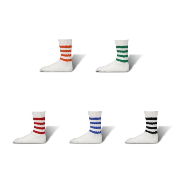 画像1: decka　Heavyweight Socks | Stripes | 4th Collection (1)