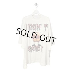 画像1: TENDER PERSON　REBIRTH TEE "I don't care"　OFF WHITE