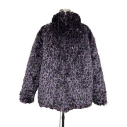 画像3: KIDILL 25AW　KL862 FAUX-FUR DEVIL JACKET　PURPLE LEOPARD