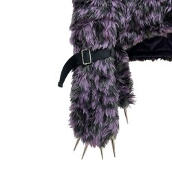 画像4: KIDILL 25AW　KL862 FAUX-FUR DEVIL JACKET　PURPLE LEOPARD