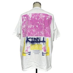 画像2: KIDILL 25AW　KL887 DEATHWISH DESTROY T-SHIRT BIO WASHING　WASHED WHITE