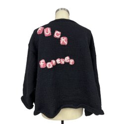 画像3: KIDILL 25AW　KL871 BAMBI HAND KNITTED SWEATER　BLACK