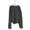 画像4: BASEMARK　24BF22 ASYMMETRY SHORTS PULLOVER　BLACK (4)