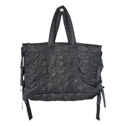 画像1: BASEMARK　24BF33 PADDING BAG　BLACK