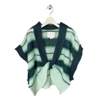 BASEMARK　24BF09 MOHAIR VEST　GREEN