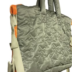 画像2: BASEMARK　24BF33 PADDING BAG　KHAKI