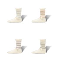 decka　Organic Striped Pile Socks