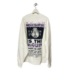 画像1: el conductorH　PD24MC05 ×NISHIMOTO IS THE MOUTH COTTON CLASSIC CREWNECK SWEATER　WHT