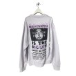 画像1: 【2月28日まで期間限定30%OFF】el conductorH　×NISHIMOTO IS THE MOUTH COTTON CLASSIC CREWNECK SWEATER　LAVENDER (1)