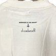 画像2: 【2月28日まで期間限定30%OFF】el conductorH　 ×NISHIMOTO IS THE MOUTH COTTON CLASSIC T-SHIRT　WHT (2)