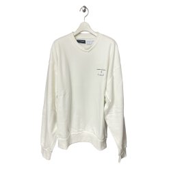 画像2: el conductorH　PD24MC05 ×NISHIMOTO IS THE MOUTH COTTON CLASSIC CREWNECK SWEATER　WHT