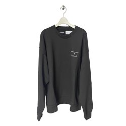 画像2: el conductorH　PD24MC05 ×NISHIMOTO IS THE MOUTH COTTON CLASSIC CREWNECK SWEATER　BK