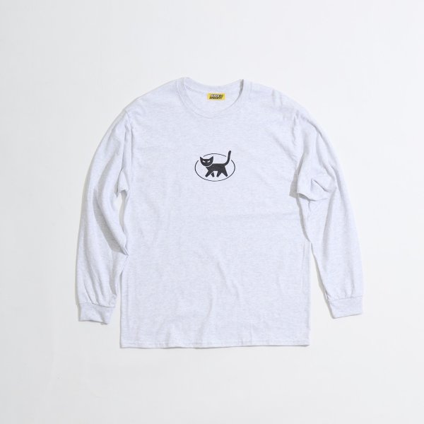 画像1: 【2月28日まで期間限定20%OFF】SAVE SHOCK　ANGRY CAT LS T　ASH (1)