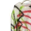 画像2: 【2月28日まで期間限定30%OFF】TENDER PERSON　MONSTERN PAINTING KNIT PULLOVER　GREEN×RED (2)