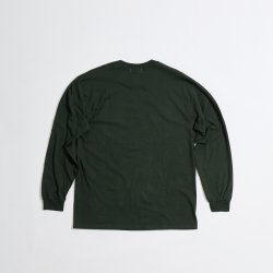 画像2: SAVE SHOCK　ANGRY CAT LS T　DARK GREEN